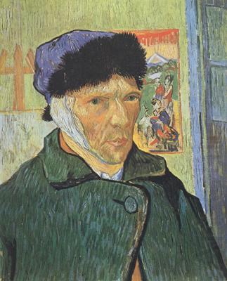 Self-Portrait with Bandaged Ear (nn04), Vincent Van Gogh
